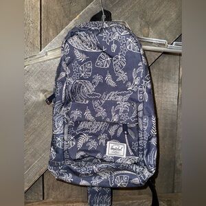 Herschel Supply Company Blue Tropical Print Sling Bag